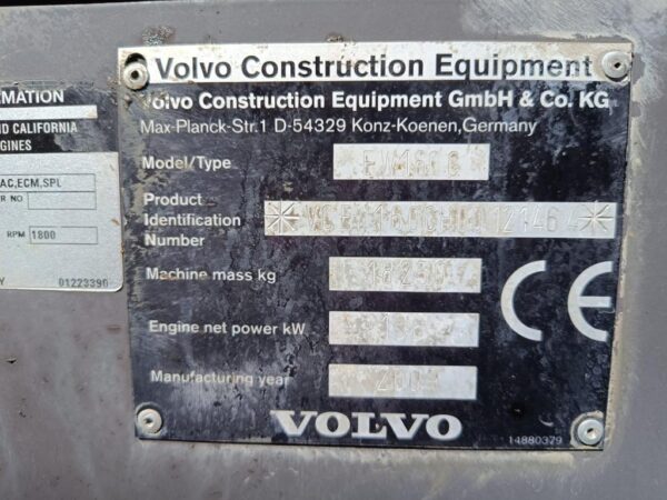 VOLVO EW160C - Imagen 6