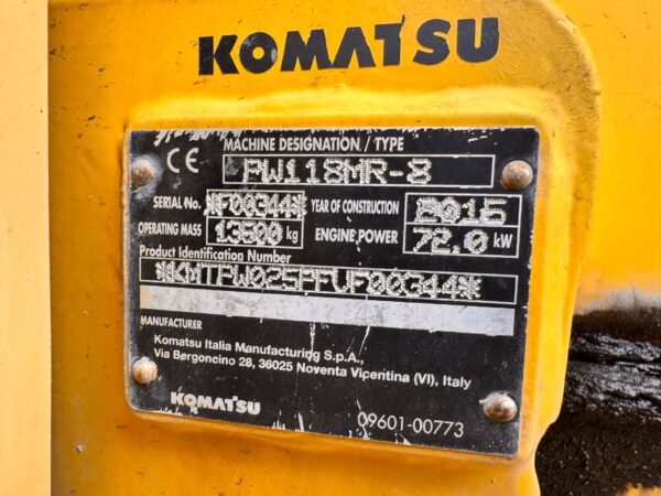 KOMATSU PW118MR-8 - Imagen 31