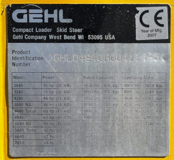 GEHL 4840 H - Imagen 15